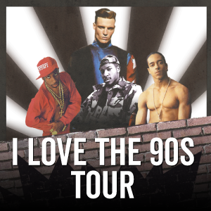 I Love The 90's Tour comes to Spotlight 29 on Saturday March 8th