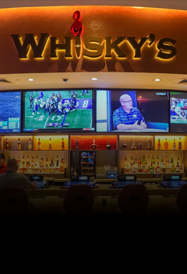 Whiskey's bar with premium whiskey and cocktails