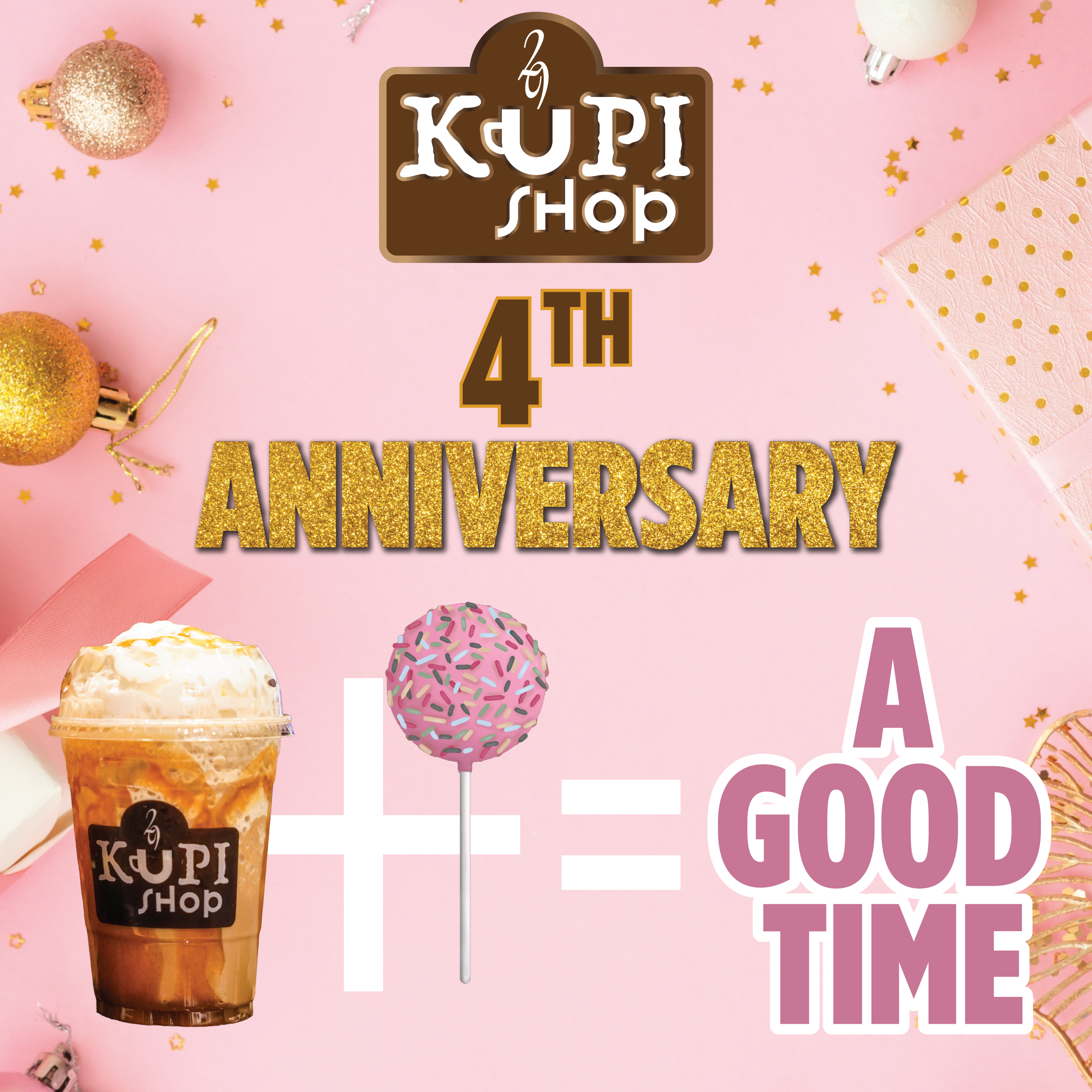 Kupi 4th Anniversary Drink